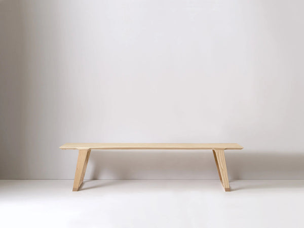 Isometric Bench - Ash - Kalon Studios Stools + Benches + Ottomans - Small - HORNE