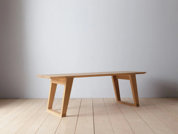 Isometric Bench - Ash - Kalon Studios Stools + Benches + Ottomans - Small - HORNE