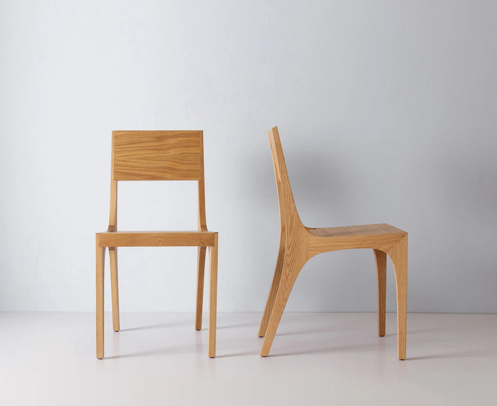 Isometric Chair - Kalon Studios Chairs - Ash - HORNE