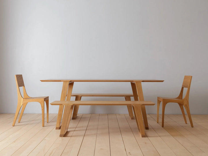 Isometric Table - Ash - Kalon Studios Tables + Desks - Small - HORNE