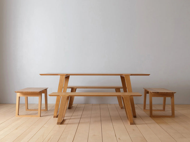 Isometric Table - Ash - Kalon Studios Tables + Desks - Small - HORNE