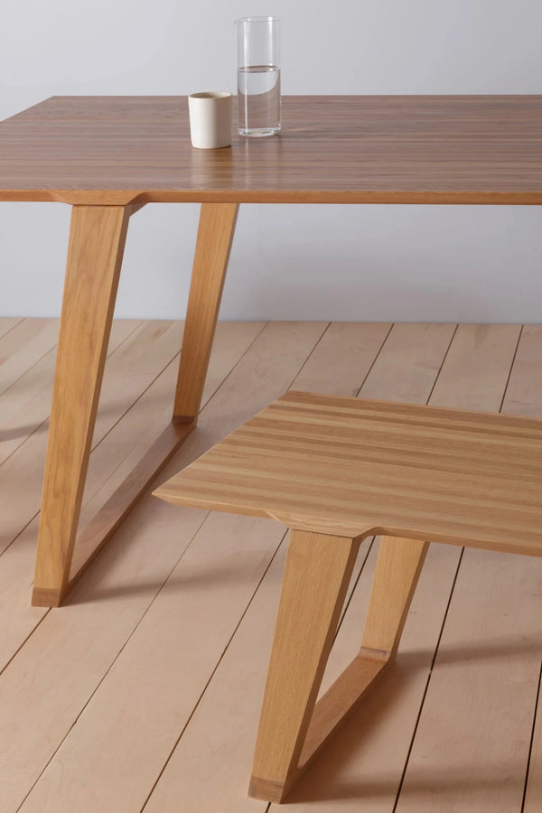 Isometric Table - Ash - Kalon Studios Tables + Desks - Small - HORNE