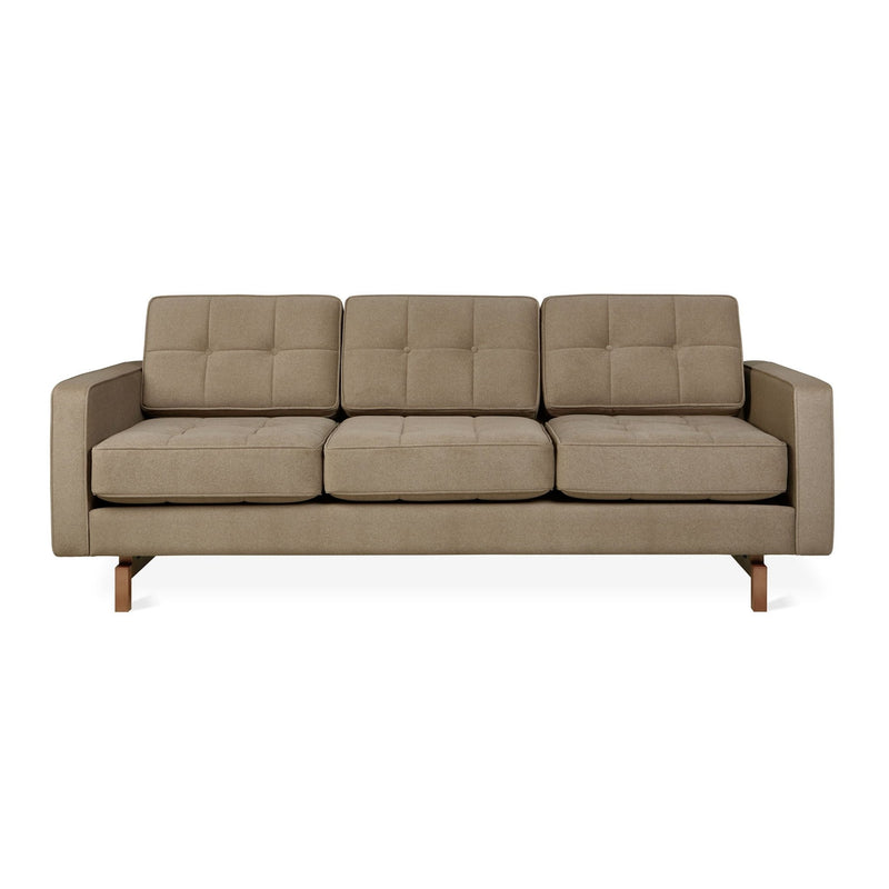Jane 2 Sofa - Gus* Modern - Sofas - Bayview Silver - Walnut - HORNE