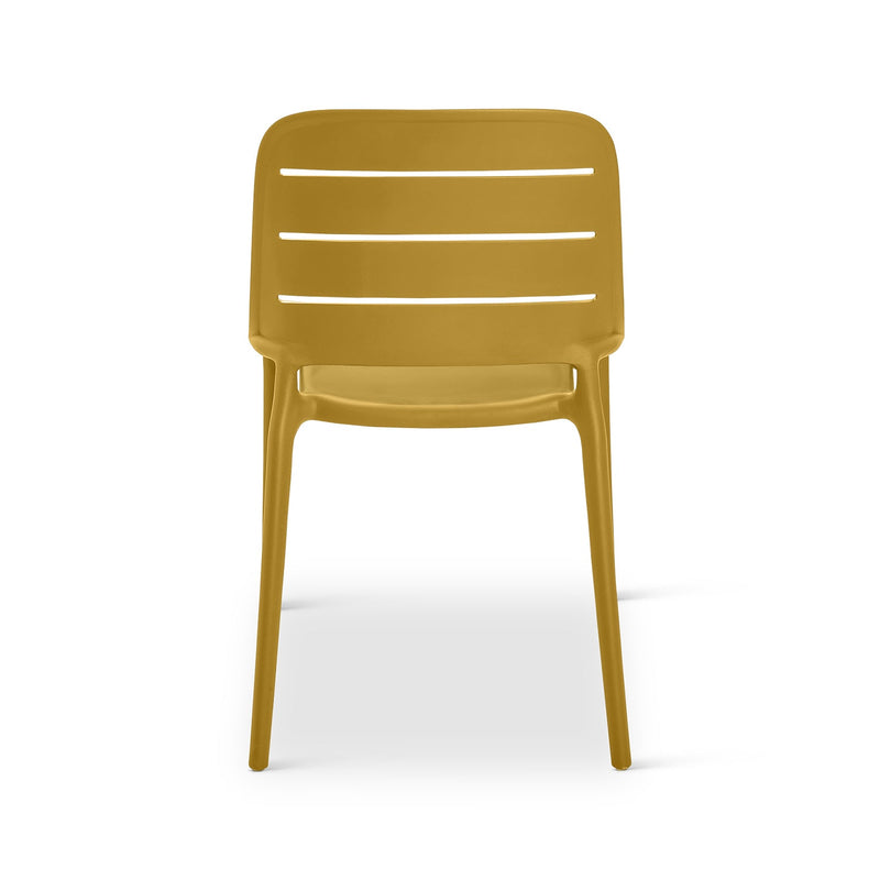 Jasper Outdoor Stacking Chair - Set of 4 - Urbia Chairs - Army Green - HORNE