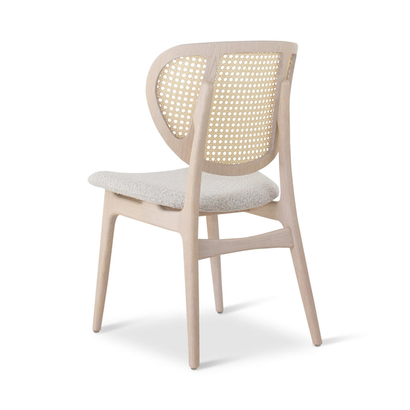 Joelma Cane Side Chair - Urbia Chairs - Crafted Glaze Nevoa Natural - HORNE