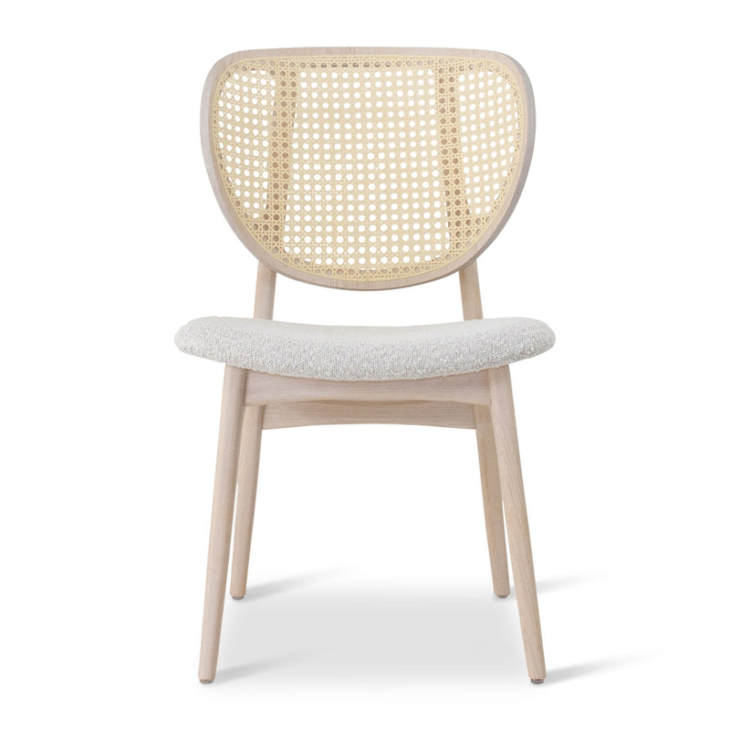 Joelma Cane Side Chair - Urbia Chairs - Crafted Glaze Nevoa Natural - HORNE