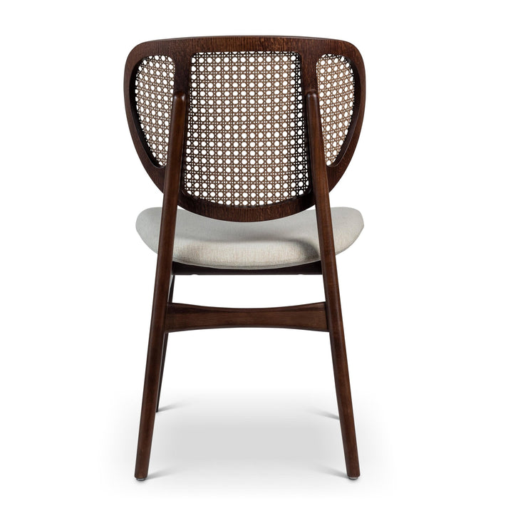 Joelma Cane Side Chair - Urbia Chairs - Medley Ivory Nogal - HORNE