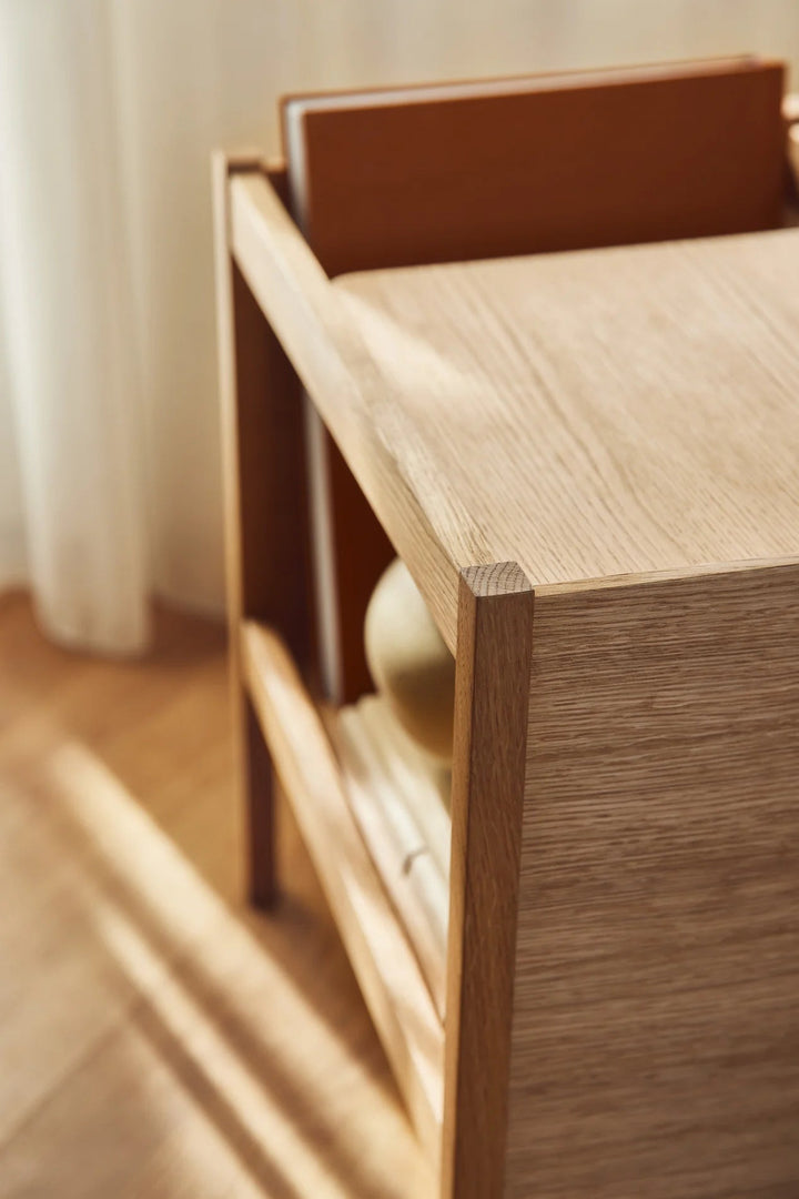 Journal Side Table - Form & Refine Tables - Oak - HORNE