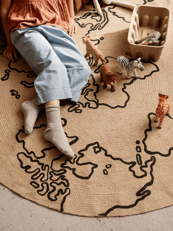 Ferm Living Jute Carpet - Small - World