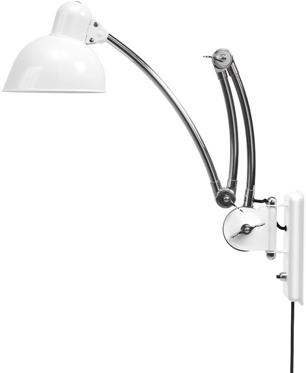 KAISER Idell Wall Lamp - 6559 - Fritz Hansen Table + Task - White - HORNE