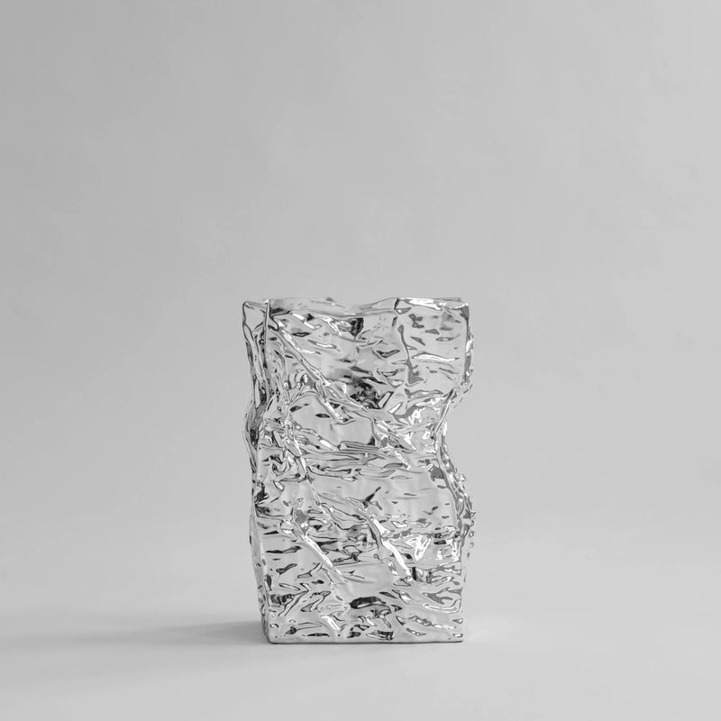 Kami Vase - 101 Copenhagen Vases - Big - Chrome - HORNE