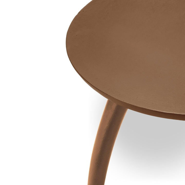 Keel End Table - Urbia Tables - Antique Zinc - HORNE