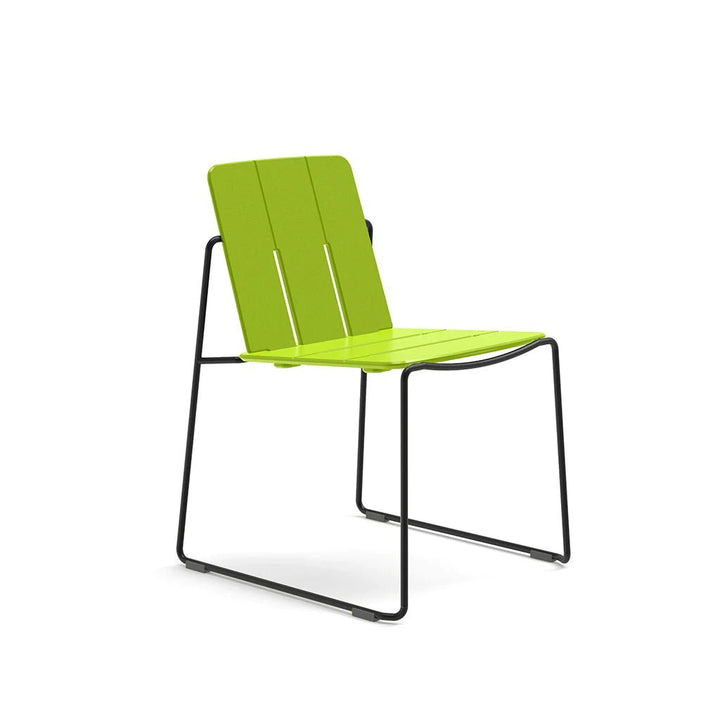 Keene Dining Chair - Loll Designs Outdoor Furniture - Leaf Green - Black - HORNE