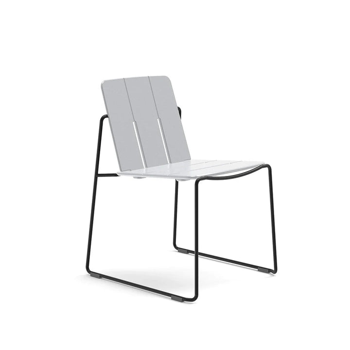 Keene Dining Chair - Loll Designs Outdoor Furniture - Driftwood - Black - HORNE