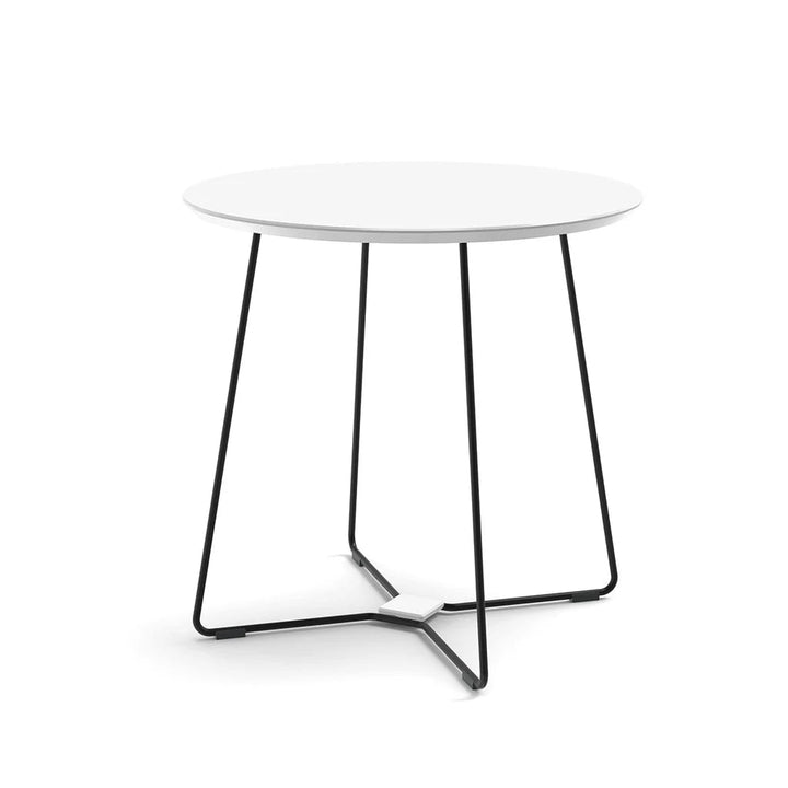 Keene Dining Table - Loll Designs Outdoor Furniture - Cloud White - Black - HORNE