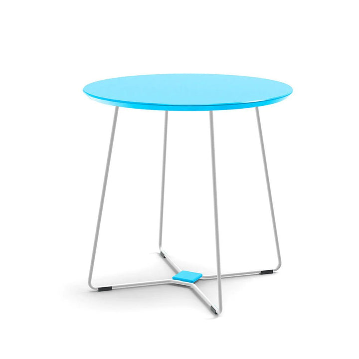 Keene Dining Table - Loll Designs Outdoor Furniture - Sky Blue - Cloud White - HORNE