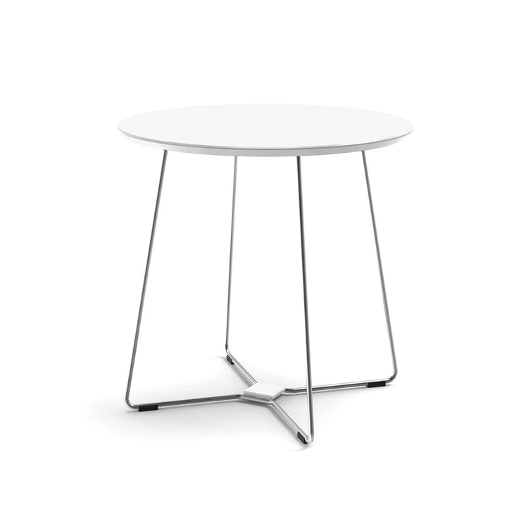 Keene Dining Table - Loll Designs Outdoor Furniture - Cloud White - Stainless Steel - HORNE
