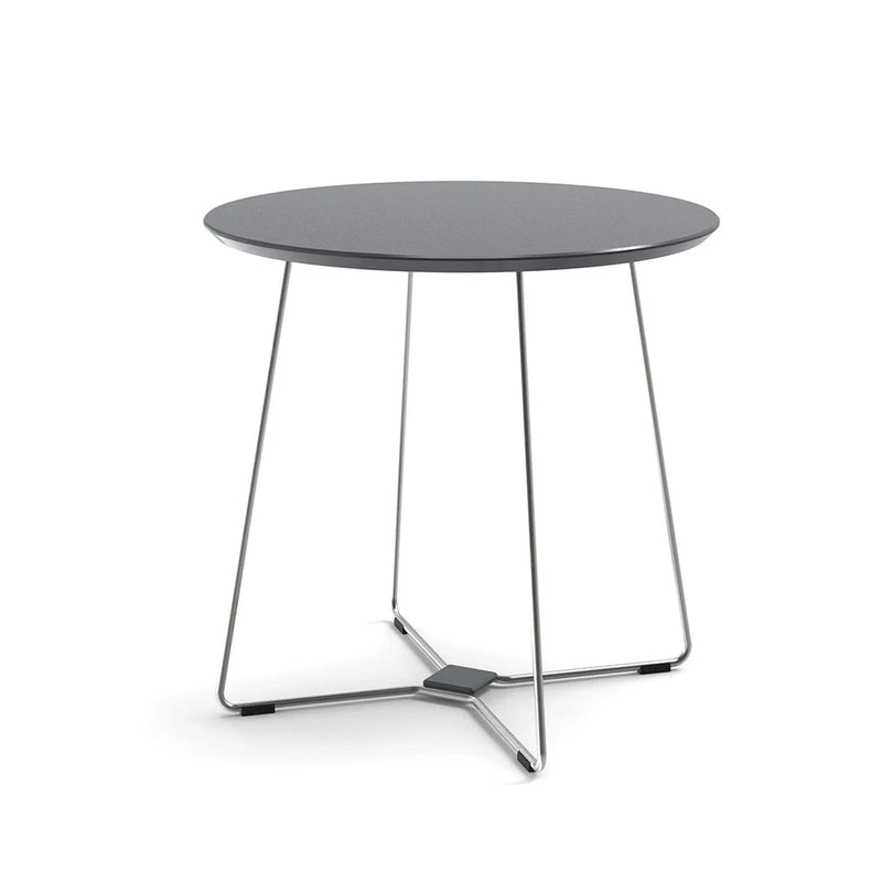 Keene Dining Table - Loll Designs Outdoor Furniture - Charcoal Grey - Stainless Steel - HORNE