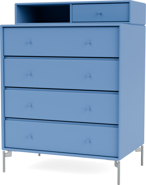 Keep Dresser - With Legs - Montana - Dressers - Azure - Matte Chrome - HORNE