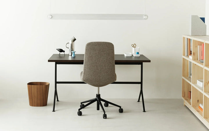 Kip Desk - Normann Copenhagen Desks - Kip Desk Grey - Oak - HORNE