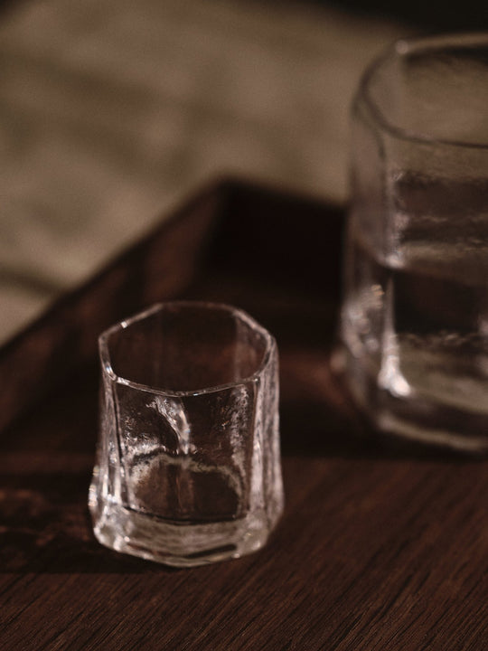 Kiru Small Glasses styled in a contemporary interior - Ferm Living