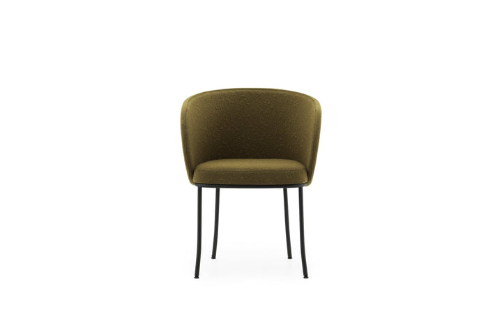 Knit Armchair - Normann Copenhagen Dining Chairs - Olive - HORNE