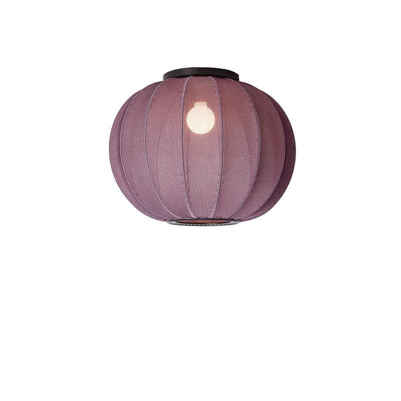 Knit - Wit Ceiling Light - Made by Hand Floor Lamps - 45 - Black - HORNE