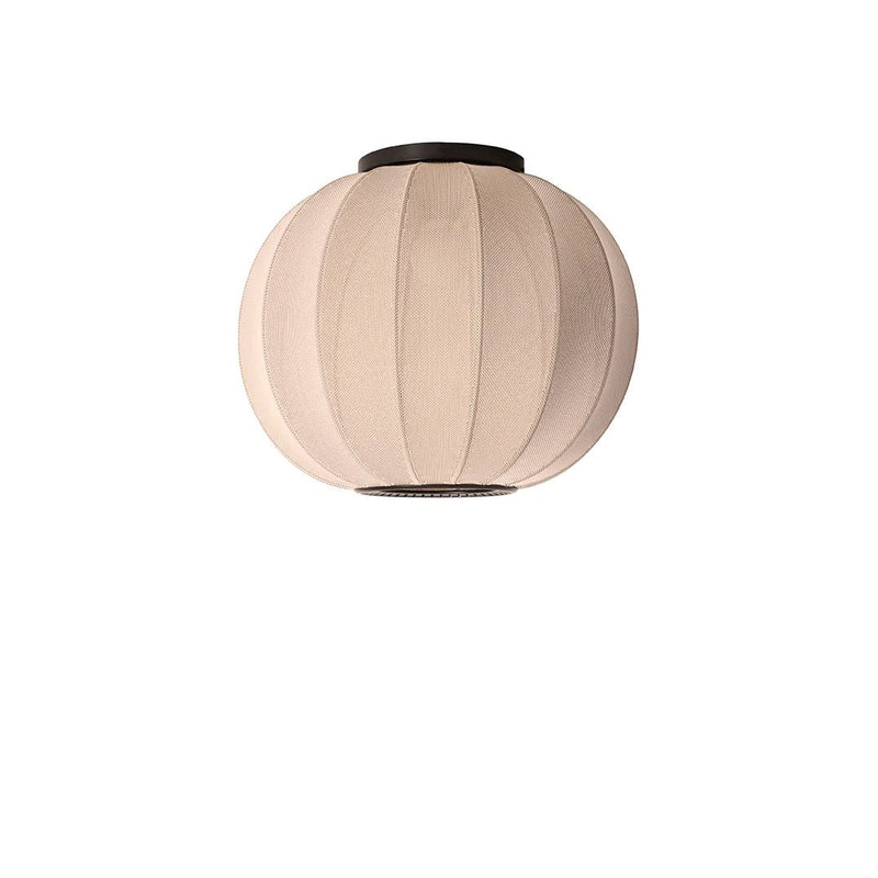 Knit - Wit Ceiling Light - Made by Hand Floor Lamps - 45 - Black - HORNE