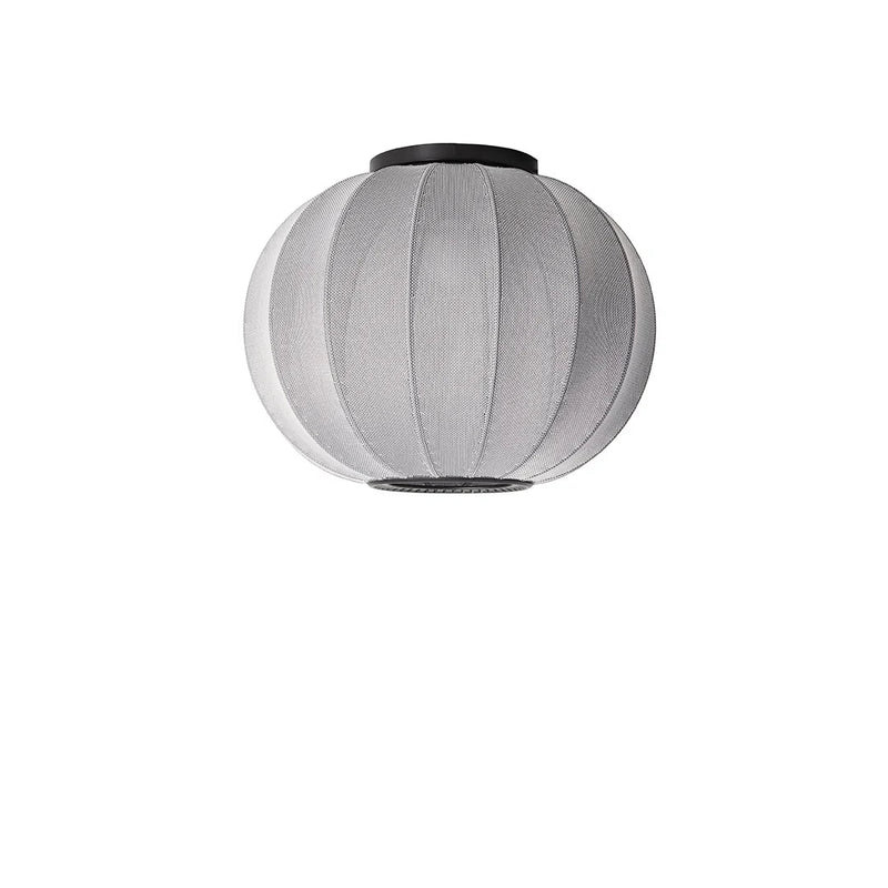 Knit - Wit Ceiling Light - Made by Hand Floor Lamps - 45 - Black - HORNE