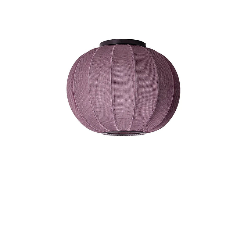 Knit - Wit Ceiling Light - Made by Hand Floor Lamps - 45 - Black - HORNE