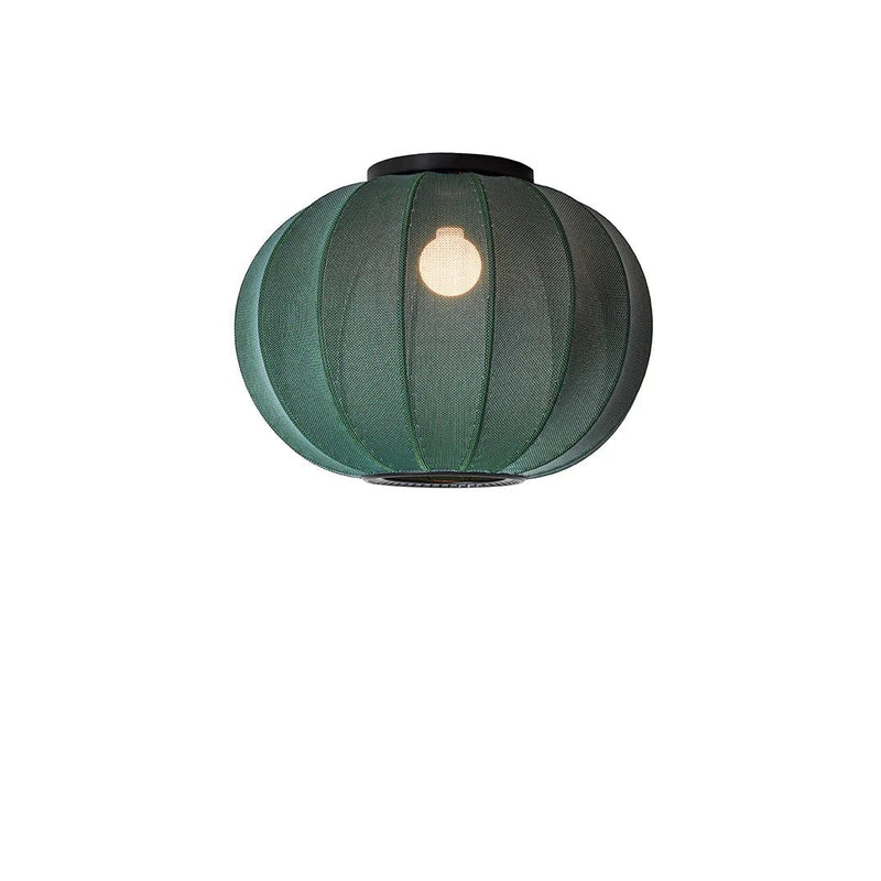 Knit - Wit Ceiling Light - Made by Hand Floor Lamps - 45 - Black - HORNE