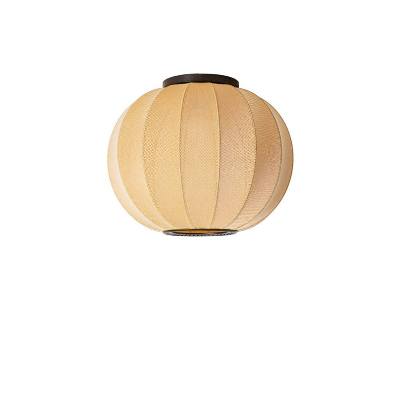 Knit - Wit Ceiling Light - Made by Hand Floor Lamps - 45 - Black - HORNE