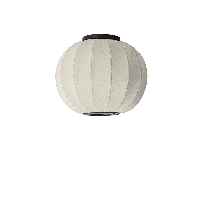 Knit - Wit Ceiling Light - Made by Hand Floor Lamps - 45 - Black - HORNE