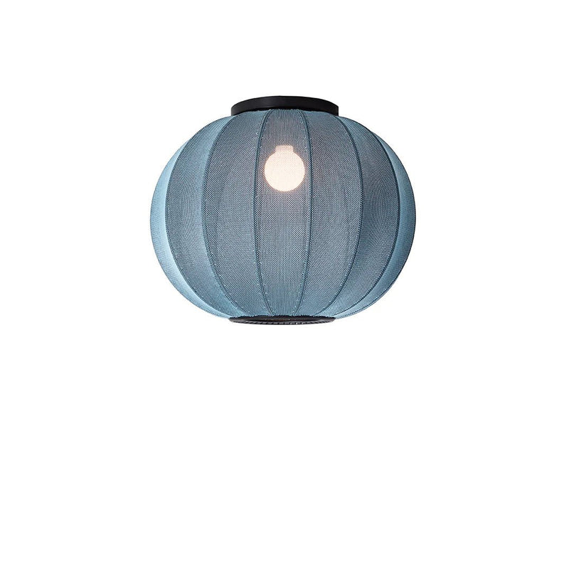 Knit - Wit Ceiling Light - Made by Hand Floor Lamps - 45 - Black - HORNE