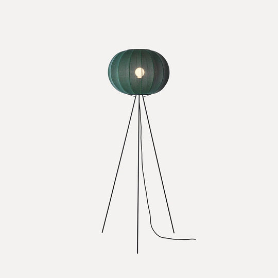Knit - Wit Floor High Lamp - Made by Hand Floor Lamps - Black - 45 - HORNE