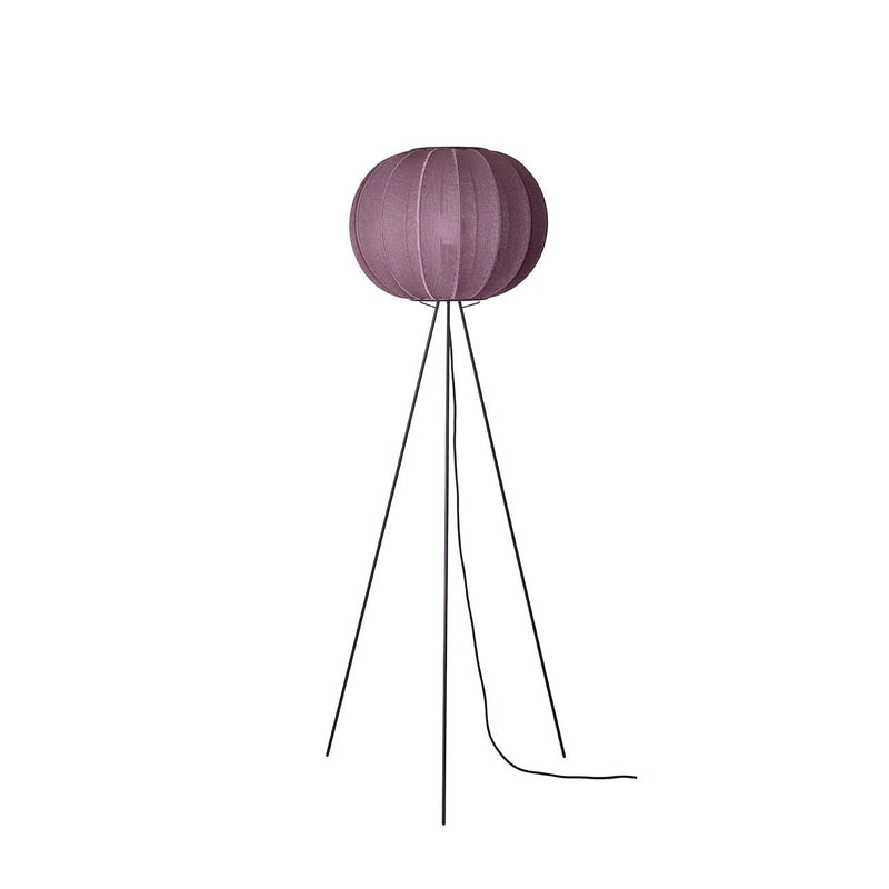 Knit - Wit Floor High Lamp - Made by Hand Floor Lamps - SIlver - 45 - HORNE