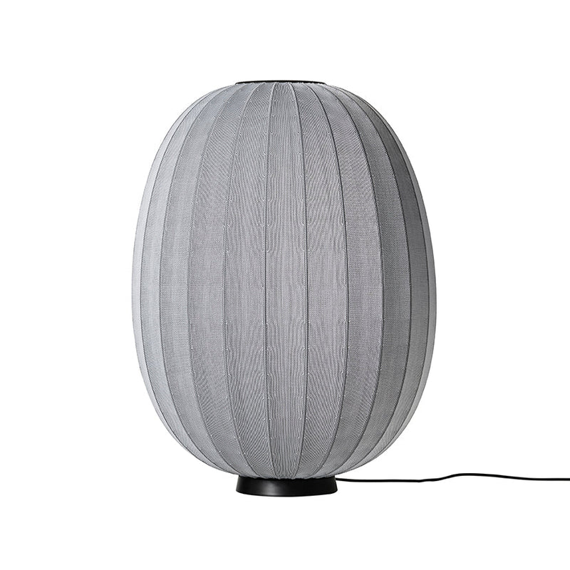 Knit - Wit Floor Level Lamp - Made by Hand Floor Lamps - 60 - Black - HORNE