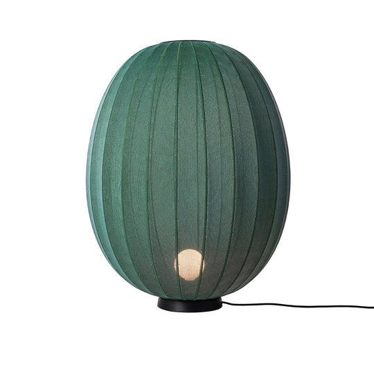 Knit - Wit Floor Level Lamp - Made by Hand Floor Lamps - 60 - Black - HORNE