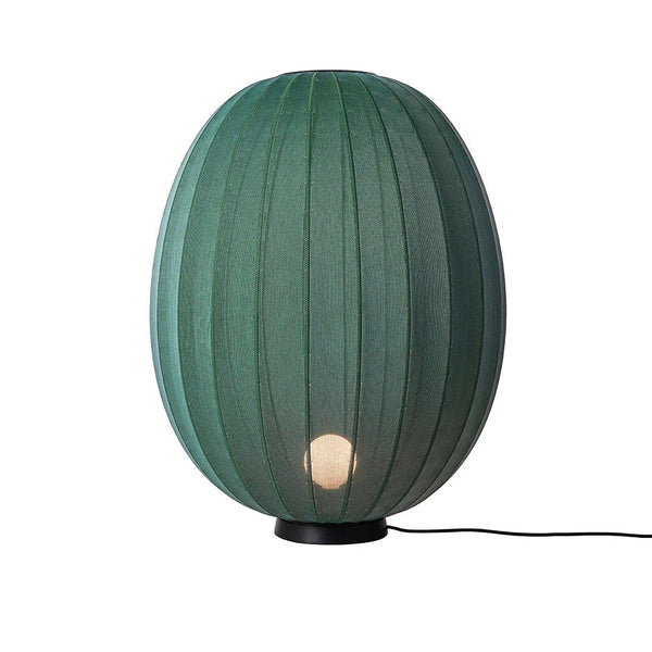 Knit - Wit Floor Level Lamp - Made by Hand Floor Lamps - 60 - Black - HORNE