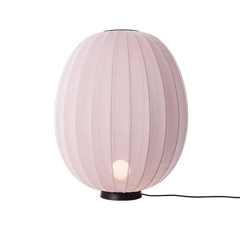Knit - Wit Floor Level Lamp - Made by Hand Floor Lamps - 60 - Black - HORNE