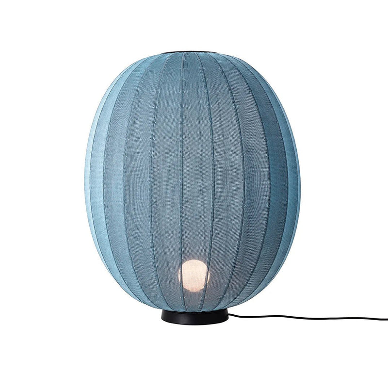 Knit - Wit Floor Level Lamp - Made by Hand Floor Lamps - 60 - Black - HORNE