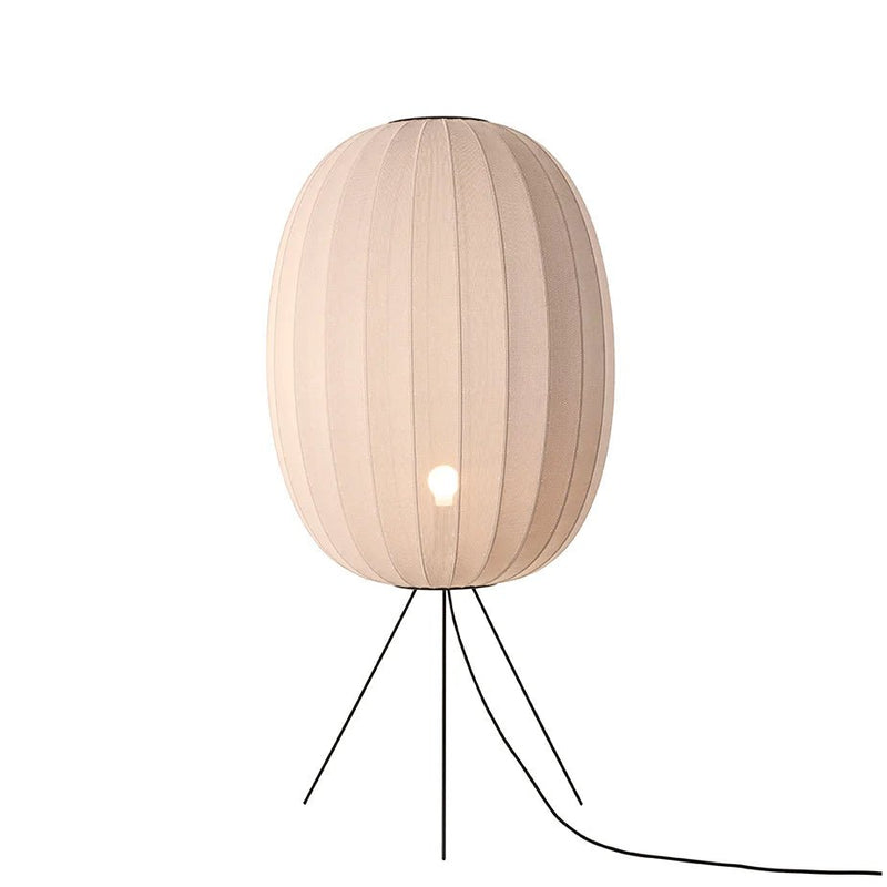 Knit - Wit Floor Medium Lamp - Made by Hand Floor Lamps - 60 - Light Pink - HORNE