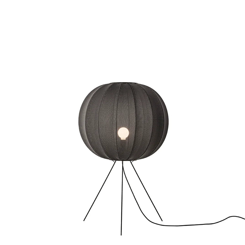 Knit - Wit Floor Medium Lamp - Made by Hand Floor Lamps - 60 - Light Pink - HORNE