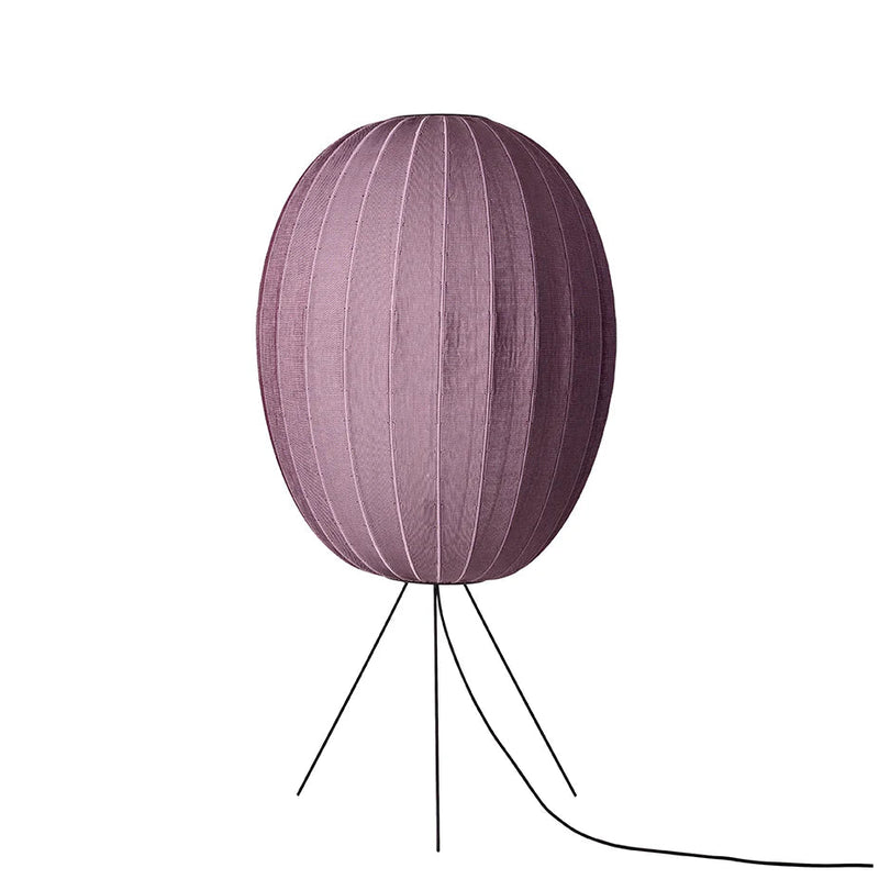 Knit - Wit Floor Medium Lamp - Made by Hand Floor Lamps - 60 - Light Pink - HORNE
