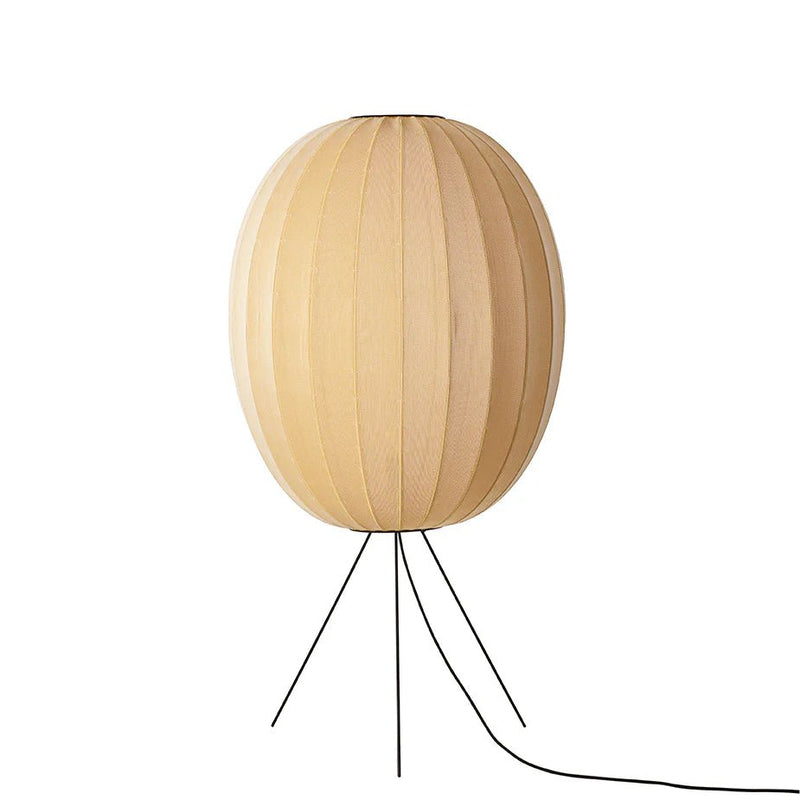 Knit - Wit Floor Medium Lamp - Made by Hand Floor Lamps - 60 - Light Pink - HORNE