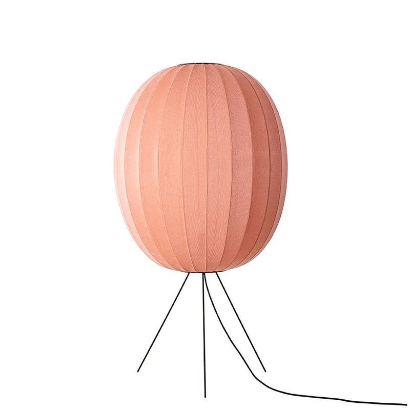 Knit - Wit Floor Medium Lamp - Made by Hand Floor Lamps - 60 - Light Pink - HORNE