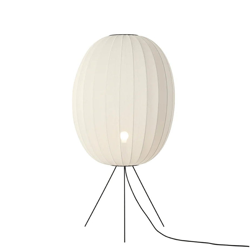 Knit - Wit Floor Medium Lamp - Made by Hand Floor Lamps - 60 - Light Pink - HORNE