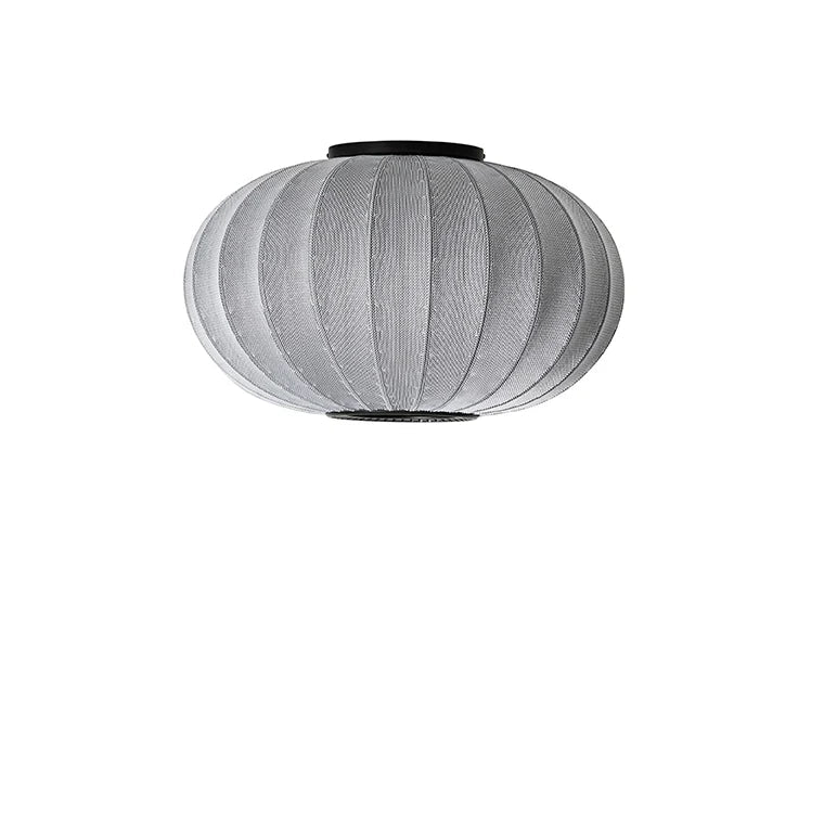 Knit - Wit Oval Ceiling/Wall Light - Made by Hand Pendants - 45 - Sunrise - HORNE