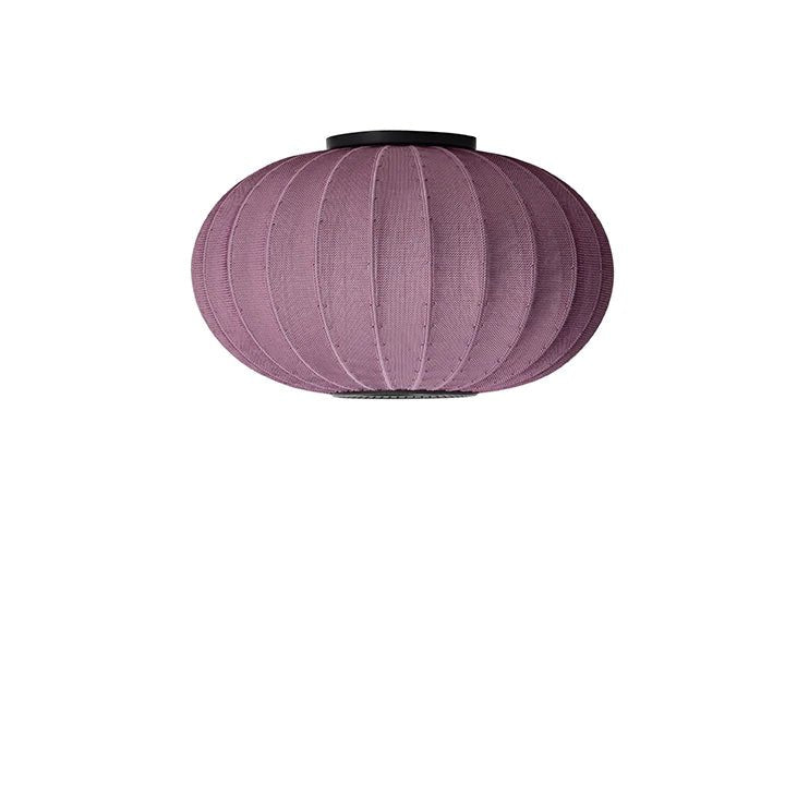 Knit - Wit Oval Ceiling/Wall Light - Made by Hand Pendants - 45 - Sunrise - HORNE