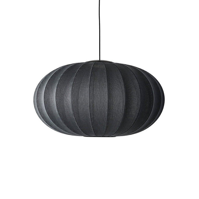 Knit Wit Oval Pendant LED - Made by Hand Pendants - 45 - Blue Stone - HORNE
